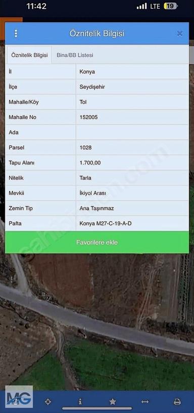 Seydışehır Tol Da Takaslı Harika Konumda Tek Tapu 1700 M2 Tarla Seydışehır Tol Da Takaslı Harika Konumda Tek Tapu 1700 M2 Tarla