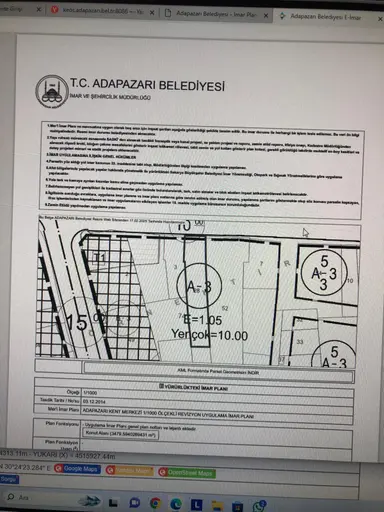Sakarya Adapazarı Yahyalar Mh Girişi Bahceli 3 Katlı Mülk