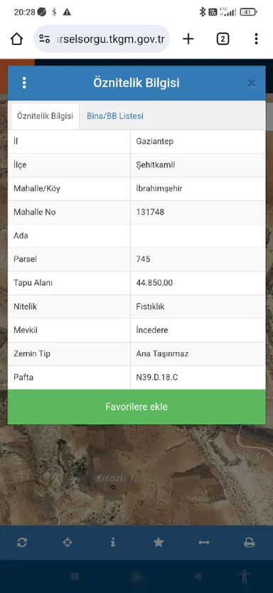 İprahim Şehir Yatırımlık Arazi