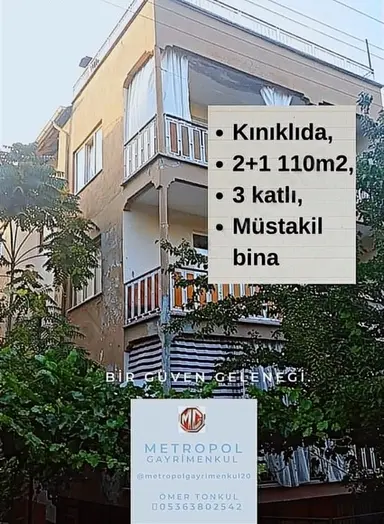 Kınıklıda 3 Katlı Müstakil Bina