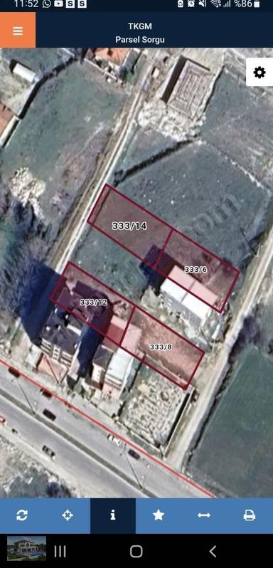 Çömleksaz,da Satılık Arsa Deda Evleri Karşısınsa