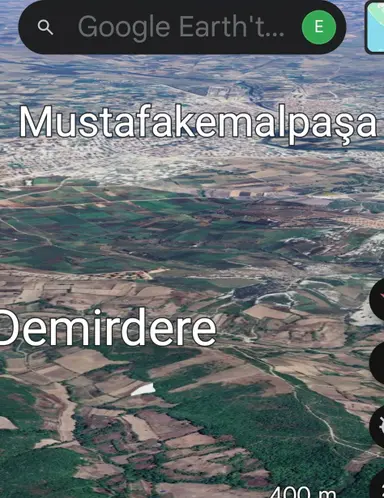 Src Emlaktan Bursa Mustafa Kemal Paşa İlçesi Demirdere Mah.de Satılık Müstakil Tarla