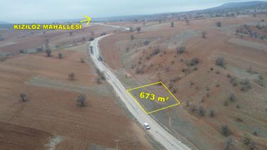 Konya / Güneysınır / Kızılöz Mahallesinde 673 M² Müstakil Tapulu Tarla
