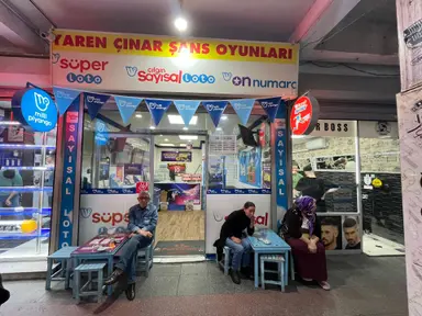 Üçyol Meydanda Devren Şans Oyunları Bayi Ve Çay Ocağı