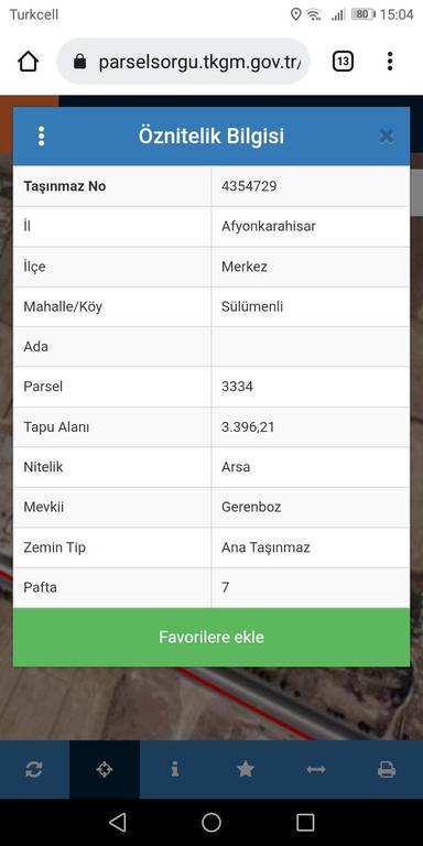 Afyon Tezcan Emlaktan Sülümenlide Sanayi Akaryakıt Ruhsatlı Arsa Afyon Tezcan Emlaktan Sülümenlide Sanayi Akaryakıt Ruhsatlı Arsa