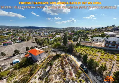 Mersin Erdemli Sarıkaya Yaylamızda Satılık 527 M2 Villa Arsası
