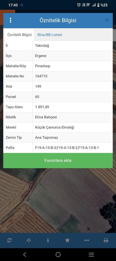 Ergene Pınarbaşı Satılık Tarla Ergene Pınarbaşı Satılık Tarla