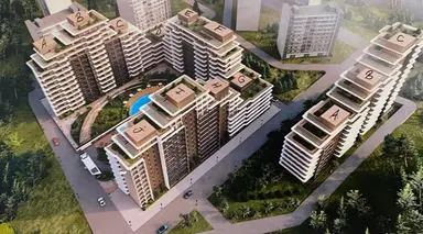 New Town - İzbeton Denetımlı Projoden Satılık 1+1 New Town - İzbeton Denetımlı Projoden Satılık 1+1