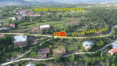Gelişen Bölgede Fırsat Arsa! Meram Evliya Tekke 428 M² Gelişen Bölgede Fırsat Arsa! Meram Evliya Tekke 428 M²