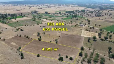 Tülce'de 4.623 M² Kupon Tarla Tek Tapulu Yatırıma Bahçeliğe Uygun