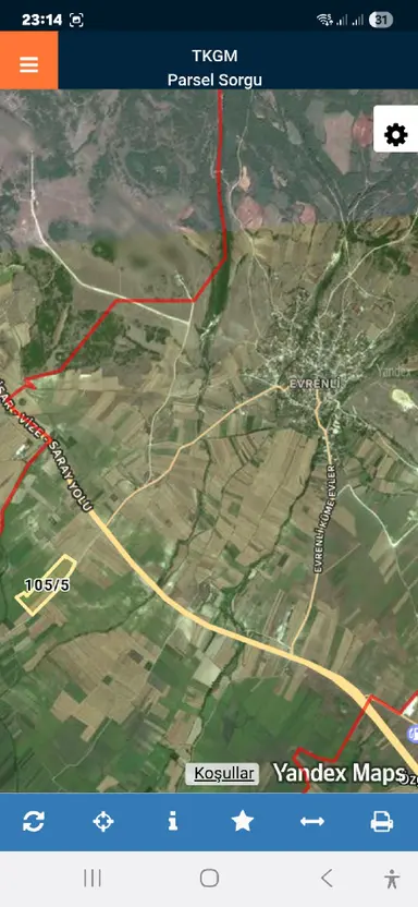 Kıklareli Vize Evrenli Mh Satılık 1550metre