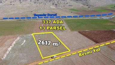 Konya / Akören / Orhaniye 2.617 M² Dereye Yakın Müstakil Tarla