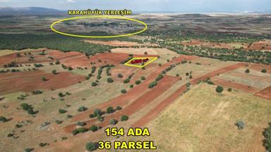 Konya / Akören / Karahüyük 4.696 M² Tek Tapu Müstakil Hesaplı Tarla