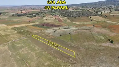 Konya / Akören / Tülce 1.930 M² Tek Tapu Fırsat Tarla
