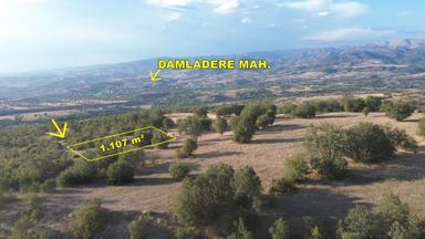 Amasya / Hamamözü / Damladere De 1.107 M² Müstakil Tarla