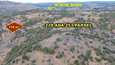 Konya / Bozkır / Hacılar Mahallesinde 716 M² Müstakil Tarla