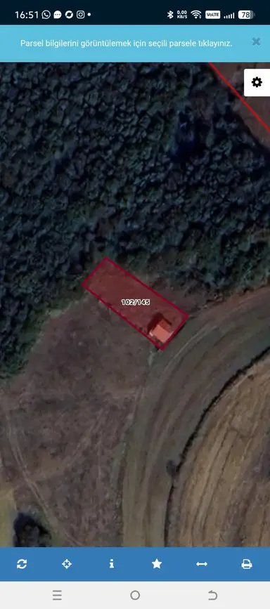 Kandıra Hıdırlar Köyünde 415.42 M2 Tarla Kocaeli