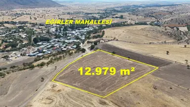 Konya / Beyşehir / Eğirler Mahallesinde 12.979 M² Müstakil Tapulu Tarla