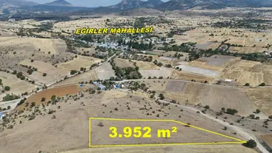 Beyşehir Eğirler De 3.952 M2 Müstakil Tapulu Arazi