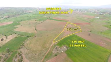 Konya / Derbent / Saraypınar Mahallesinde 13.134 M² Müstakil Tapulu Tarla Konya / Derbent / Saraypınar Mahallesinde 13.134 M² Müstakil Tapulu Tarla