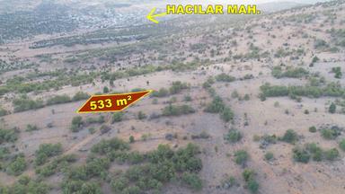 Konya / Bozkır / Hacılar Mahallesinde 533 M² Müstakil Tarla