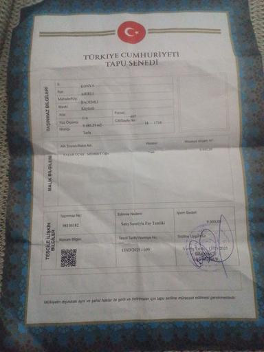 Satılık Tarla Satılık Tarla