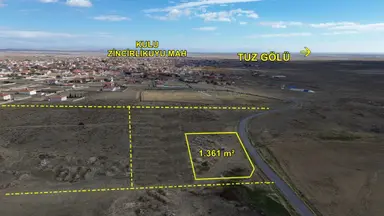 Kulu Zincirlikuyu Da 1.361 M2 Müstakil Tapulu Villa Arsası