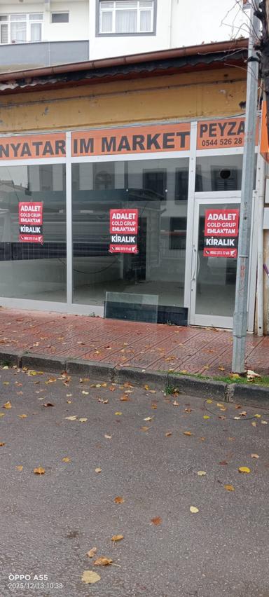 Adalet Gold Group Emlak'tan Kiralık Dükkan Merkezi Konumda Kaymakamlık Karşısı