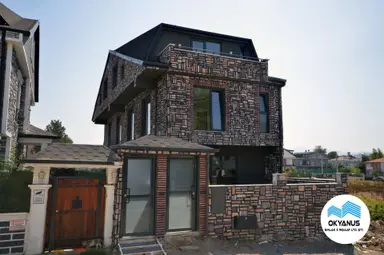 Sakarya Kocaali De Havuzlu Taş Detaylı Şık 4+1 Villa