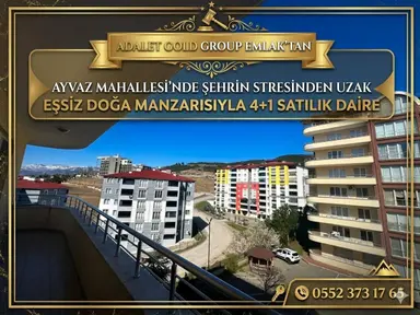 Adalet Gold Group Emlak'tan Ayvaz Mahallesi'nde Eşsiz Doğa Manzarasıyla Satılık 4+1 Daire Uygun