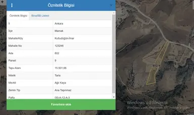 Ankara Mamak Kutludüğün De Yatırımlık Uygun Fiyatlı 3140 M2 Tarla
