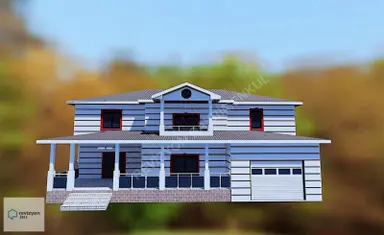 Revizyon'dan_villa Ruhsatı_alınmış Projeli**müstakil** Deniz 1km