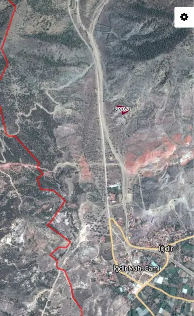 Özdemir'den Sarıcakaya İğdir Mah. Satılık Bağ Bahçe Yeri