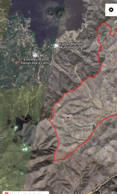 Özdemir'den Manisa Kula İki Olklu'da Satılık 9271 Mt. Tarla