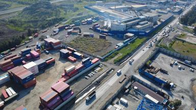 Yola Cephe 3414m2 Sanayi Arsası Yola Cephe 3414m2 Sanayi Arsası