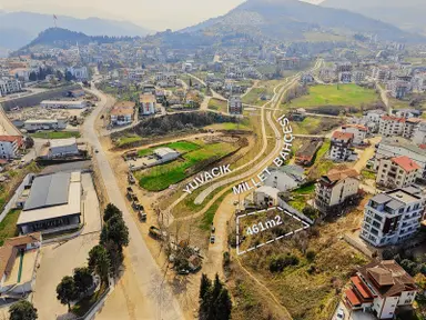 Başiskele Yuvacık'ta Önü Kapanmaz 461m2 Satılık Arsa