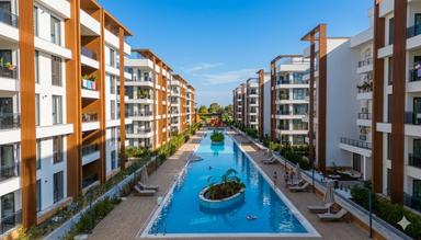 Geniş 1+1 Ara Kat / Havuzlu Sitede / Yeniköy