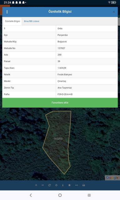 Fındık Bahçesi Ordu Perşembe