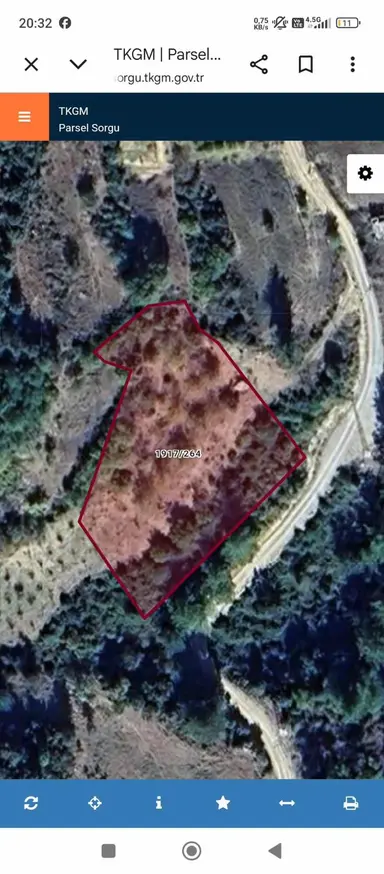 Karabucakta Satılık 4 Dönüm Bahçe