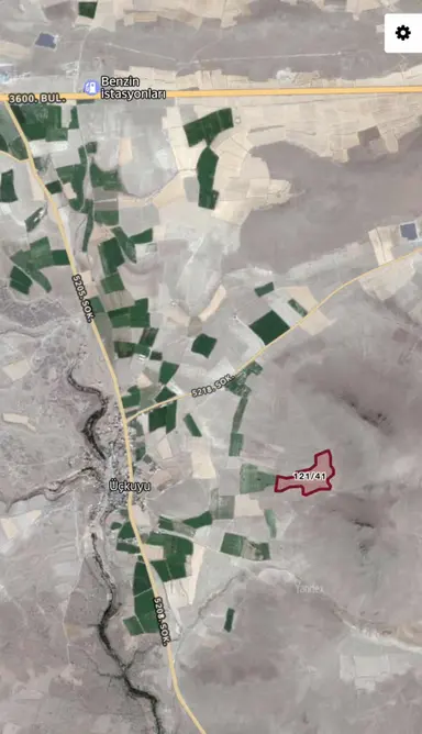 İncesu Üçkuyu Mah. 68.000m2 Acil Satılık Tarla !!!