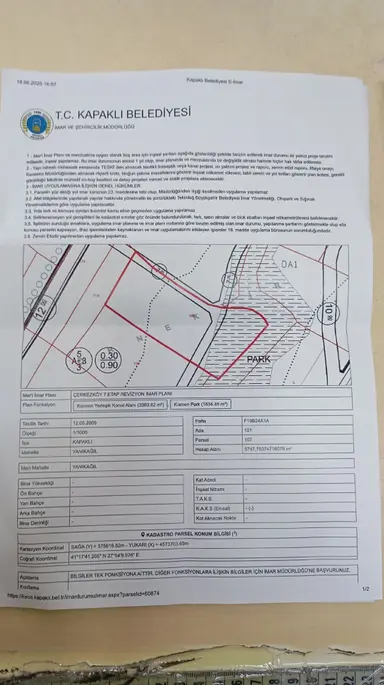 Sahibinden Köy İçi Arsa