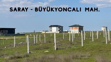 Güven'den Saray'da 265m² Tek Tapu Kupon Arsa Yola Cephe !!!!!!!