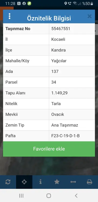 Kocaeli Kandıra Da Satılık Müstakil Parsel.