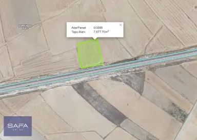 Malatya Yoluna Cephe 7677m2 Satılık Tarla