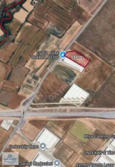 Granit Gayrimenkul'den Kapaklı'da 206 M2 Arsa