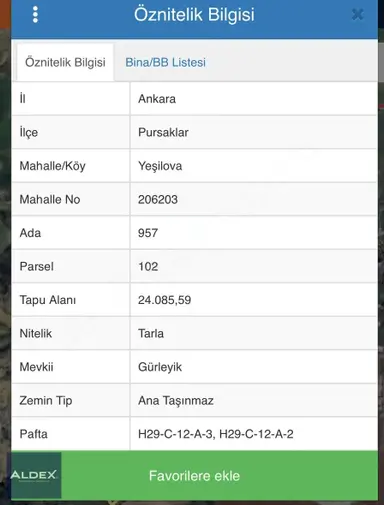 10.035 M2 Pursaklar Yeşilovada Satılık Tarla 10.035 M2 Pursaklar Yeşilovada Satılık Tarla