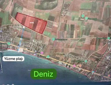 Çeşmeli Mah. İmara Sınır Deniz Manzaralı Satılık Arsa