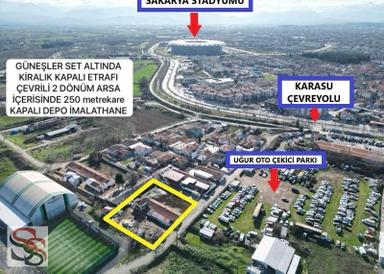 Güneşlerde 2,150 M² Arsa İçi 250 M² Kapalı Müstakil İş Yeri Güneşlerde 2,150 M² Arsa İçi 250 M² Kapalı Müstakil İş Yeri