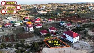 Erdemli Koramşalı Arkıt 485 M2 Villalık Fırsat Arsa