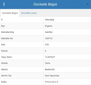 Osb'nin Dibinde 12.879 M² Tarla! Ergene Vakıflar Yatırım Fırsatı Osb'nin Dibinde 12.879 M² Tarla! Ergene Vakıflar Yatırım Fırsatı